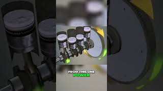 How the Flywheel Powers Your Engine Explained in 4 Strokes [upl. by Ahsinyt574]