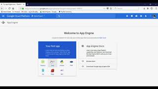 Deploy your java Web Application to Google App Engine [upl. by Aidnahs]