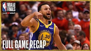 WARRIORS vs RAPTORS  Unbelievable Finish at Scotiabank Arena  NBA Finals Game 5 [upl. by Jumbala]