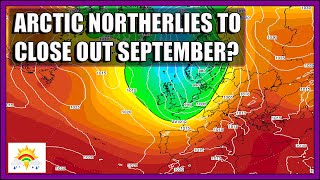 Ten Day Forecast Arctic Northerlies To Close Out September [upl. by Odlamur10]