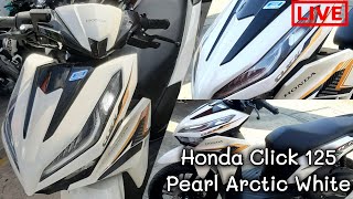 Bagong Honda CLICK 125i 2024 in Pearl Arctic White nasa Honda Biñan na Click125i 2024Click125i [upl. by Eseuqram767]