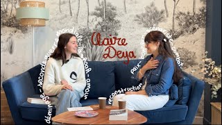 Interview de Claire Deya  Un monde à refaire [upl. by Ahsyek]