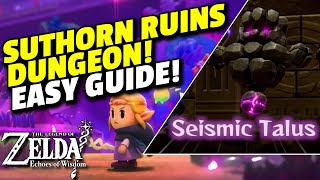 Zelda Echoes of Wisdom  Suthorn Ruins Dungeon Easy Guide 100 [upl. by Bowler]