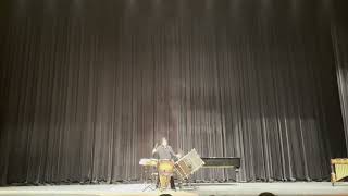 Rebonds B for Solo PercussionIannis Xenakis  황온서On Seo Hwang [upl. by Anaitak]