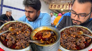 Eating LunchRice amp Mutton Chui Jhal Curry With Friends at Chuknagar Abbas Hotel [upl. by Goetz688]