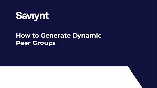 Lesson 12  How to Generate Dynamic Peer Groups [upl. by Nohtan688]