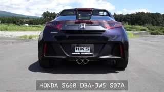 HONDA S660 DBAJW5 HKS LEGAMAX Premium [upl. by Emelen]