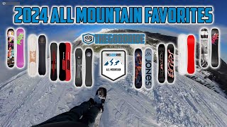 2024 Favorite All Mountain Snowboards from The Good Ride [upl. by Kraska765]