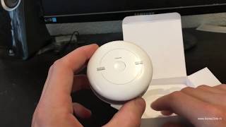 Unboxing en installatie FIBARO Smoke Sensor  Home2Link [upl. by Roldan925]