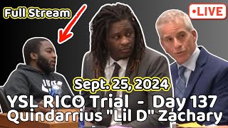 YSL Trial Day 136 Defense Cross Examines quotLil Dquot ysltrial youngthug [upl. by Lleroj71]