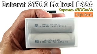 Baterai 21700 Molicel p42a Untuk Senter Super Jerooot [upl. by Jeanna]