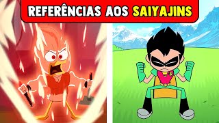 33 REFERÊNCIAS AOS SUPER SAIYAJINS DRAGON BALL  PARTE 2 [upl. by Ettellocin298]