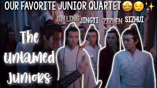 the untamed juniors aka our favourite junior quartet🤩✨ [upl. by Nilrah]