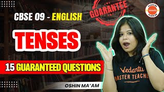 🕒 Time to Master Tenses Class 9 15 Guaranteed Questions Revealed 📚⏰  Class 9 English Grammar [upl. by Ishmael]