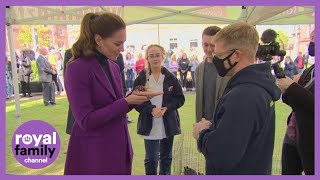 Kate Middleton Meets Charlotte the Tarantula [upl. by Abihsot]