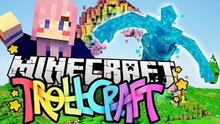 Cave Monsters of DOOM  Minecraft TrollCraft  Ep 2 [upl. by Lertsek]