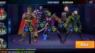 Dark Dimension 7 Unrestricted section review Best characters  Marvel Strike Force DD7 [upl. by Aleik]