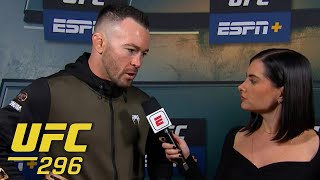 Colby Covington says he wants to make Leon Edwards quit at UFC 296  ESPN MMA [upl. by Israel446]