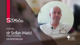 Osteoporoza  dr Srđan Matić fizijatarreumatolog [upl. by Traggat]