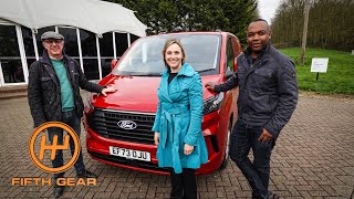 Ford Transit Custom  Team Test Review  Fifth Gear [upl. by Doran399]