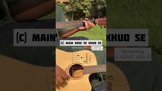 Romantic song on guitar  Pehle bhi main  easy Guitar lesson [upl. by Esyahc]