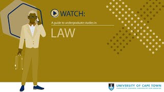 A guide to undergraduate studies in Law at UCT [upl. by Grannias853]