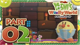 Yoshis Woolly World Part 02 4player [upl. by Cullen]