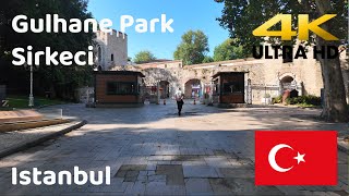 🇹🇷 Sights amp Sounds of Istanbul 6 🇹🇷  Alemdar Road  Gülhane Park  Sirkeci Station [upl. by Notsob]