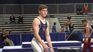 Matthew Geuy  Parallel Bars  2017 Winter Cup Prelims [upl. by Alletnahs]