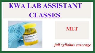 CLINICAL PATHOLOGY MLT KWA LAB ASSISTANT EXAM [upl. by Mlohsihc65]