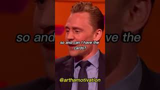 Tom Hiddleston Loki Impression of Graham Norton loki grahamnorton [upl. by Marr]