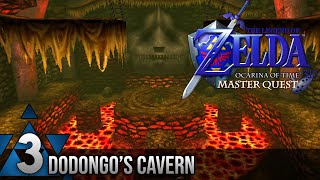 ◀ 3 🦎 Dodongos Cavern ▶ Ocarina of Time 3D Master Quest Walkthrough 3 [upl. by Brechtel254]