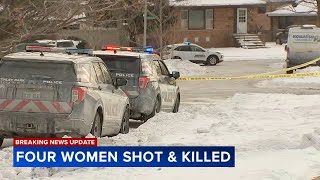 Victims identified after man shoots wife 3 daughters to death at Tinley Park home officials say [upl. by Junji931]