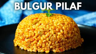 How to make a SERIOUSLY GOOD Turkish Bulgur Pilaf  Burghul Pilaf [upl. by Errehs]