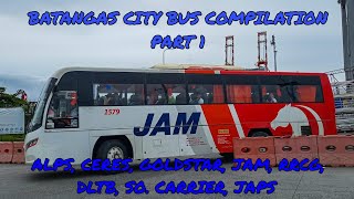 BUS SPOTTING COMPILATION BATANGAS CITY BUSES PART 1 [upl. by Gwendolyn]