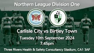 13092024  Carlisle City 31 Birtley Town  League [upl. by Ecinad]