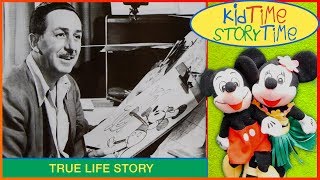 Walt Disney a mini biography READ ALOUD [upl. by Kling]