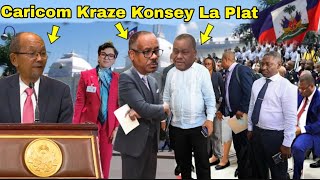 11 NovMen Sak Caricom Fenk Fè Konsey Aprè Yo Fin Revoke GConille Yèswa Blan Fè Chwa Guy Philippe [upl. by Patty]