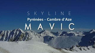 Mavic Pro  Skyline  Cambre dAze Pyrénées Orientales [upl. by Dub]