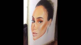 ivana alawi timelapse drawing [upl. by Stevena182]