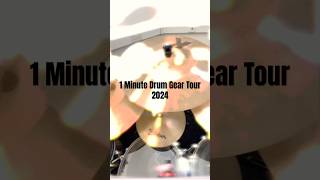 Drum Studio 1 Minute Tour of my Rig [upl. by Aibun]