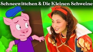 Schneewittchen und DIE KLEINEN SCHWEINE Folge 12  Märchen für Kinder  Gute Nacht Geschichte [upl. by Cort791]