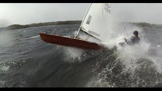 Contender Skiff Sailing  Selenter See [upl. by Odnalo]