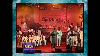 Nadikanin KadhaliS P Balasubramaniyam Live programme [upl. by Elleirua]