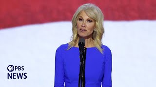 WATCH Kellyanne Conway speaks at 2024 Republican National Convention  2024 RNC Night 3 [upl. by Neeneg]