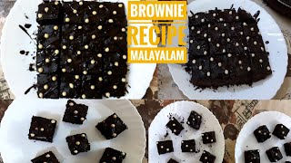 BROWNIE RECIPE MALAYALAM ll DESERT DISH II CHOCOLATE CAKES II KERALA STYLE ll HOMEMADE ll [upl. by Zorah]