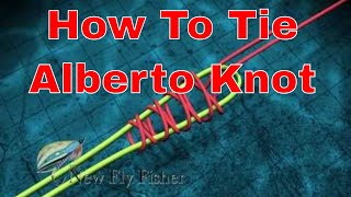 Alberto Knot Animation  How To Tie Alberto Knot [upl. by Nared308]