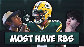 10 MUST HAVE Running Backs you NEED for 2024 [upl. by Elletsyrc]