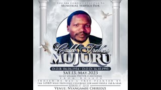 Pastor Caleb T Mujuru Memorial Service Sermon Pastor Dan Matanga [upl. by Adriane671]