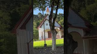 UMA LINDA IGREJA DE MADEIRA omelhorlugardaterra fazenda rotinadeumamulherdocampo viagem [upl. by Neom]